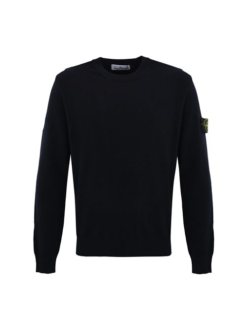 Maglione 5100001 in lana RWS Stretch Navy Blue STONE ISLAND | 5100001S00A1V0020